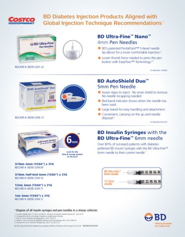 BD Diabetes Injection Products
