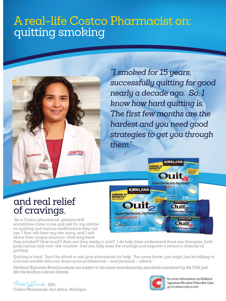 Kirkland Signature™ Quit2™ 2 mg. Gum