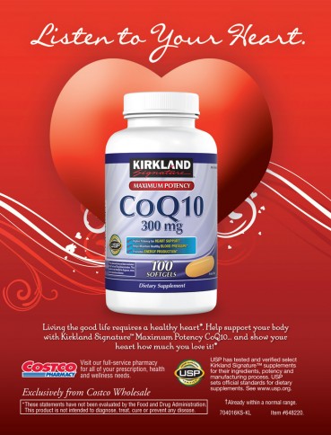 Kirkland Signature? CoQ10 300 mg., 100 Softgels