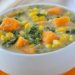 Chunky Corn Chowder With Kale And Sweet Potato