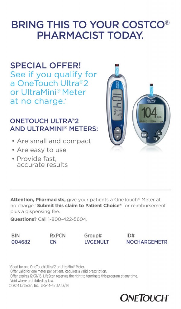 SPECIAL OFFER! FREE OneTouch Ultra?2 or UltraMini? Meter