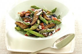 Portobellos and Asparagus