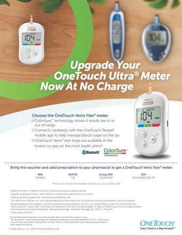 No Charge OneTouch? Meter Coupon