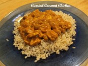 curried coconut chicken