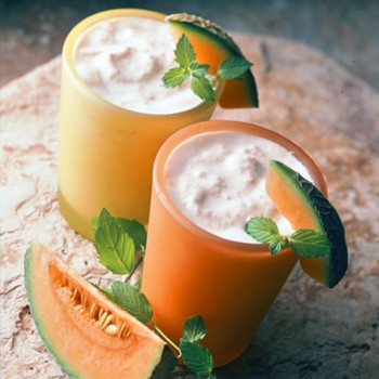 Melon Vanilla and Soy Cooler