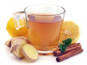 Ginger Lemon Tea with Cinnamon