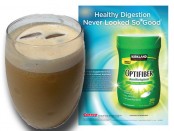 Iced Almond Coffee with Kirkland Signature? OPTIFIBER?