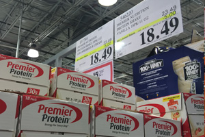 Photo of Premier Protein boxes