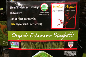 Photo of ExploreAsian Organic Edamame Spaghetti